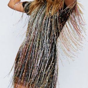 Nasty Gal Fringe Dress (PERFECT FOR THE ERAS TOUR)